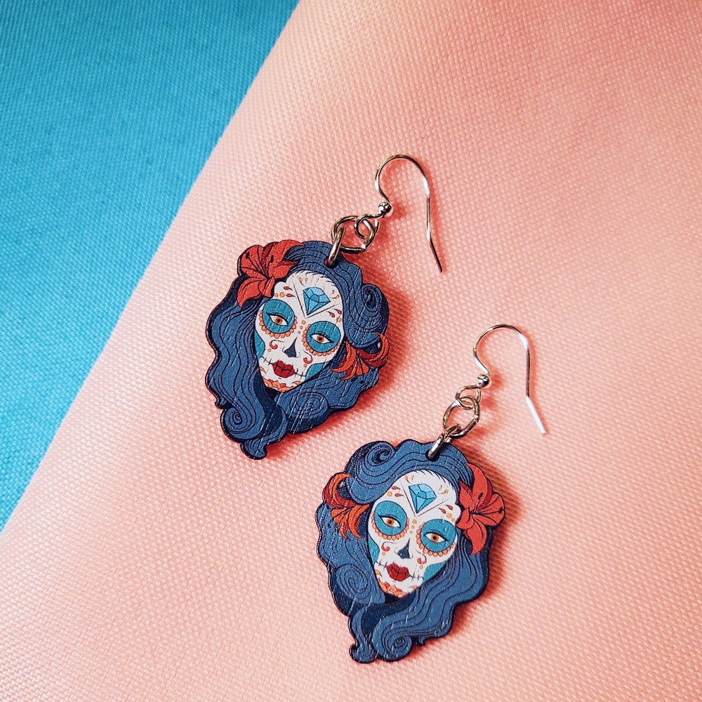 Dia De Los Muertos Earrings